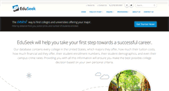 Desktop Screenshot of eduseek.com